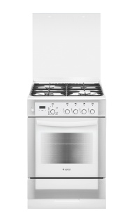 Газ.плита GEFEST ПГ 6300-03 0040 (85х60х60) фасад белый с растровым рисунком