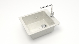Z8 Q7 Мойка ГЛЯНЦЕВАЯ (ХЛОПОК) MARRBAXX, прямоуг, 425х500х195