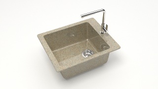 Z8 Q5 Мойка ГЛЯНЦЕВАЯ (ПЕСОЧН) MARRBAXX, прямоуг, 425х500х195