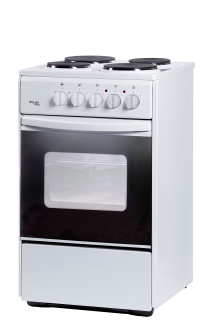 Эл.плита Лада Nova AE14027W (Flama AE1406 (4 комфорки,б/жаровни,б/подсветки,б/щитка)(АРТ435)