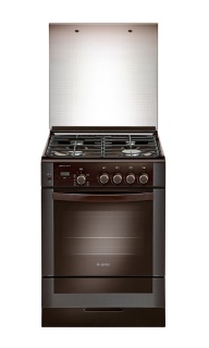 Газ.плита GEFEST ПГ 6300-03 0047 (85х60х60) фасад коричневый с растровым рисунком