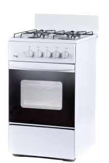Газ.плита Лада Nova RG24043W (Flama RG24027(еврогорел,газ-конт,полн,хоз.отс,мет.щит,пр.реш.)(АРТ432)