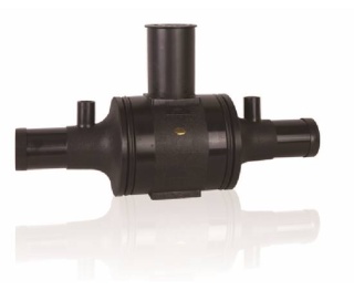 Кран шаровой d32 (стандартн.проход) ПЭ100 ROFITT VS032 (газ.серт.)