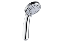 A01 Лейка для душа, круглая, d85мм, 3 режима, хром/белый  FASHUN (60)