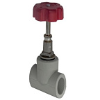 Вентиль d 20х90 (в сборе) серый РТП  (40/10)