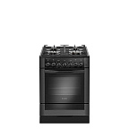 Газоэлектрич.плита GEFEST ПГЭ 6502-03 0029 (85х60х60) фасад черный с растровым рисунком