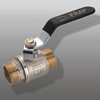 Кран шар лат 3/4 MM рычаг (FRAP)