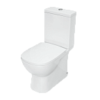 Унитаз-компакт "Quadro Slim SL DM" Sanita Luxe (2 КОРОБКИ - чаша+бачок)