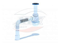 0515A Сифон для мойки 1 1/2"*40 Грот (гибкая труба 40*40/50), АНИ пласт (25)