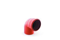 Отвод 160х87 РТП рыжая (12)