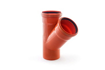 Тройник 160/110х45 РТП рыжая (9)