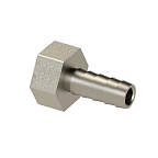 Штуцер под шланг 1/2"F х 18 мм никель   (РТП)(100/20)