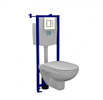 ПЭК Элеганс: подв.унит+инстал+2 кноп.бел+сид микролифт