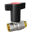 Кран шар. 3/4 г/ш Т-рукоятка Ду20 Ру40 LD Pride