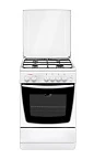 Газ.плита GEFEST ПГ 1200-С5 (85х60х60) цв.белый