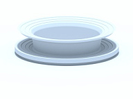 080M Прокладка 2-х стороняя бабочка, АНИ пласт (25)