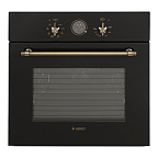 Духовка эл. GEFEST ЭДВ ДА 622-02 К83 (59,5х59,8х56,5) цв.черный, дизайн "Ретро"