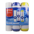 Комплект картриджей (3 ступени) "Умягчающий 2 эконом" 10" ИТА F30814-2 (10шт)