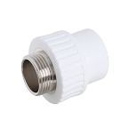 Муфта КНР 32х1/2  БЕЛЫЙ РТП (90/15)