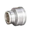 Муфта лат 1/2 * 3/4  (15х20) никель   (LD Pride)(60)