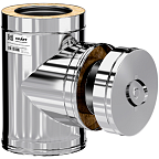 Сэндвич-ревизия с заглушкой КРАФТ Стандарт-50 (316/0,8/304/0,5) d150х250