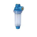 Колбовый фильтр 1/2" для стиральной машины с полифосфатом угловой VIEIR  FK-1/2C (50/1шт)