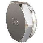 Заглушка лат 1M никель   (LD Pride)(70)