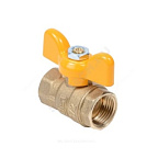 Кран шар. ГАЗ 3/4 г/г бабочка Ду20 Ру40 Стандарт  DIST
