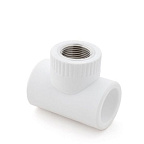 Тройник КВР 20х1/2 БЕЛЫЙ РТП (90/15)