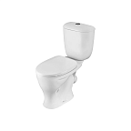 Унитаз-компакт ВОРОТЫНСКИЙ белый, косой вып.   УЦЕНКА