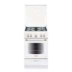 Газ.плита GEFEST ПГ 5100-02 0185 (85х50х58,5) цв.белый, ручки "античная бронза"