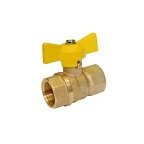 Кран ГАЗ шар 1/2  г/г бабочка 11Б27п PN40 Стандарт 230 ГАЛЛОП (0115012/116012) (60)