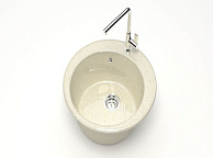 Z30 Q2 Мойка ГЛЯНЦЕВАЯ (БЕЖ) MARRBAXX, круглая, 475х180