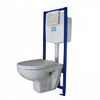 ПЭК Элеганс: подв.унит+инстал+2 кноп.хром+сид микролифт