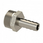 Штуцер под шланг 1/2"М х 18 мм никель   (РТП)(340/20)