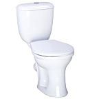 Унитаз-компакт ВИКТОРИЯ белый, косой вып. (15)