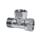 Тройник лат 3/4 FFM никель   (РТП)