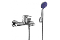 PD32082 Смеситель ванно-душевой с гарнитуром (хром) цинк.сплав, d35  FASHUN (10)