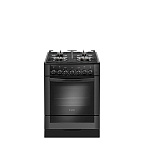 Газоэлектрич.плита GEFEST ПГЭ 6502-03 0029 (85х60х60) фасад черный с растровым рисунком