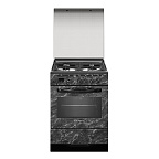 Газ.плита GEFEST ПГ 6300-03 0053 (85х60х60) фасад с рисунком мрамор черный (полный газконтроль)