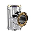 Сэндвич-тройник 90*   Craft HF-50B   (316/0,8/304/0,5) d115х200