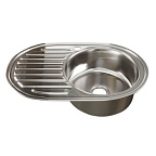 Мойка врезная SINKLIGHT N 7750 ECO R 0,6/160 1Р (*15)