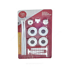 Комплект монтажный ДУ15 13 предметов (с 3-мя кронштейн.) д/ал/бимет, блистер (Ogint)(40шт)