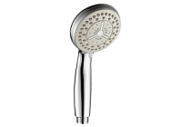 A10 Лейка для душа, круглая, d87мм, 3 режима, хром/белый  FASHUN (60)