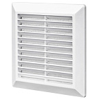 Решетка вент 175х240 ж/нак с москитной сеткой неразъемная Э1724Н