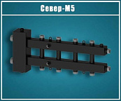 Разделитель гидравлический модульного типа Север-М5 черный