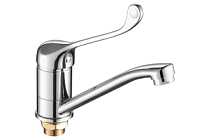 A4554-2 Смеситель для кухни (хром) лат, локтевой, d40, гайка  FASHUN (10)