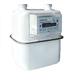 Счетчик газа бытовой с эл.ТЕРМОКОМПЕНСАТОРОМ СГБЭТ G4 СИГНАЛ ПРАВЫЙ-06  (вертикальный G1 1/4)