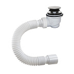 522-ДХ Сифон д/душевого поддона 1 1/2*50 клик-клак пластиковый (г/т 40/50, длина 650мм), ОРИО (45) 