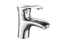 A1001 Смеситель для умывальника (хром) лат, d40, гайка  FASHUN (10)